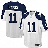 Nike Men & Women & Youth Cowboys #11 Cole Beasley Thanksgiving White Team Color Game Jersey,baseball caps,new era cap wholesale,wholesale hats